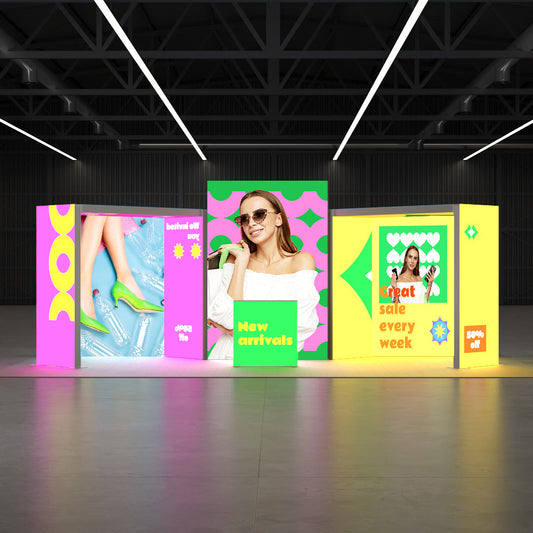 34-2EZGO_Exhibition_Modular_Lightbox_Booth_Ceiling_Arch_Kit15-8x3m