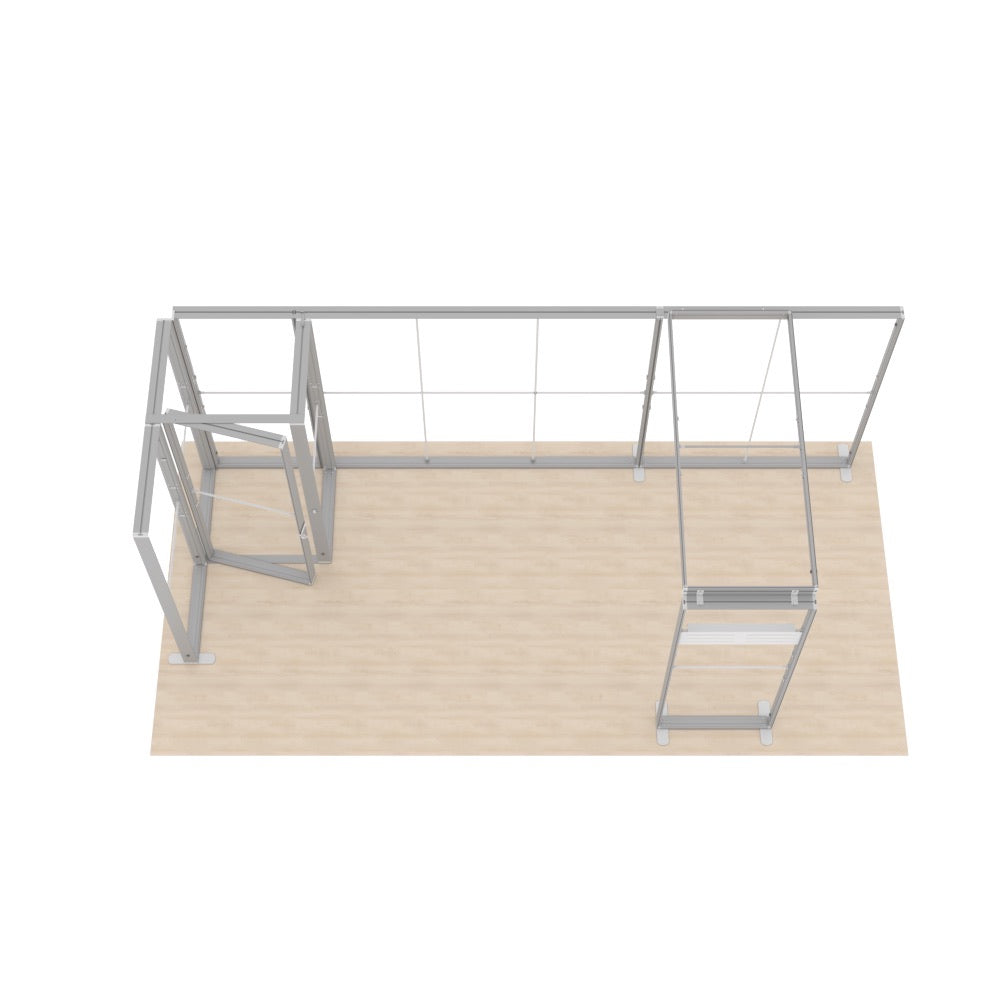 16-3EZGO_Exhibition_Modular_Lightbox_Booth_Ceiling_Arch_Kit8-6x3m